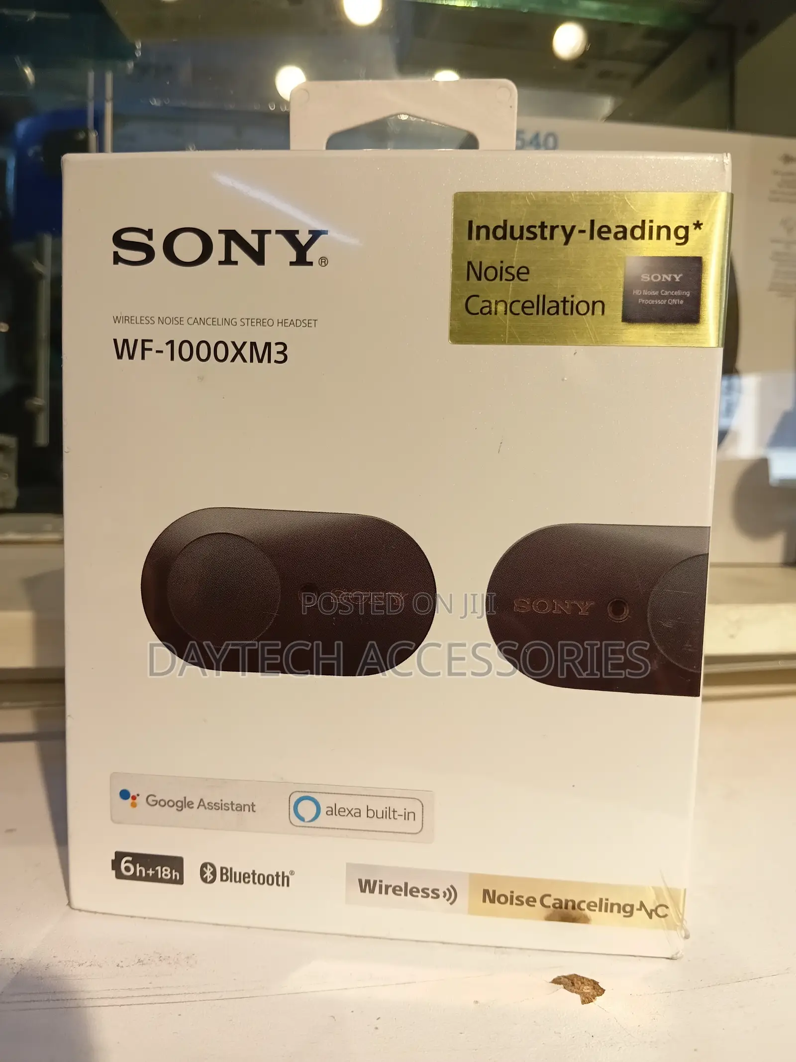 Sony Wf-1000xm3 Wireless Noise-Canceling Earbuds - Black