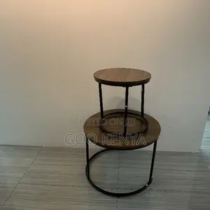 Coffee Table; Luxury Round Nesting Coffee Table Set