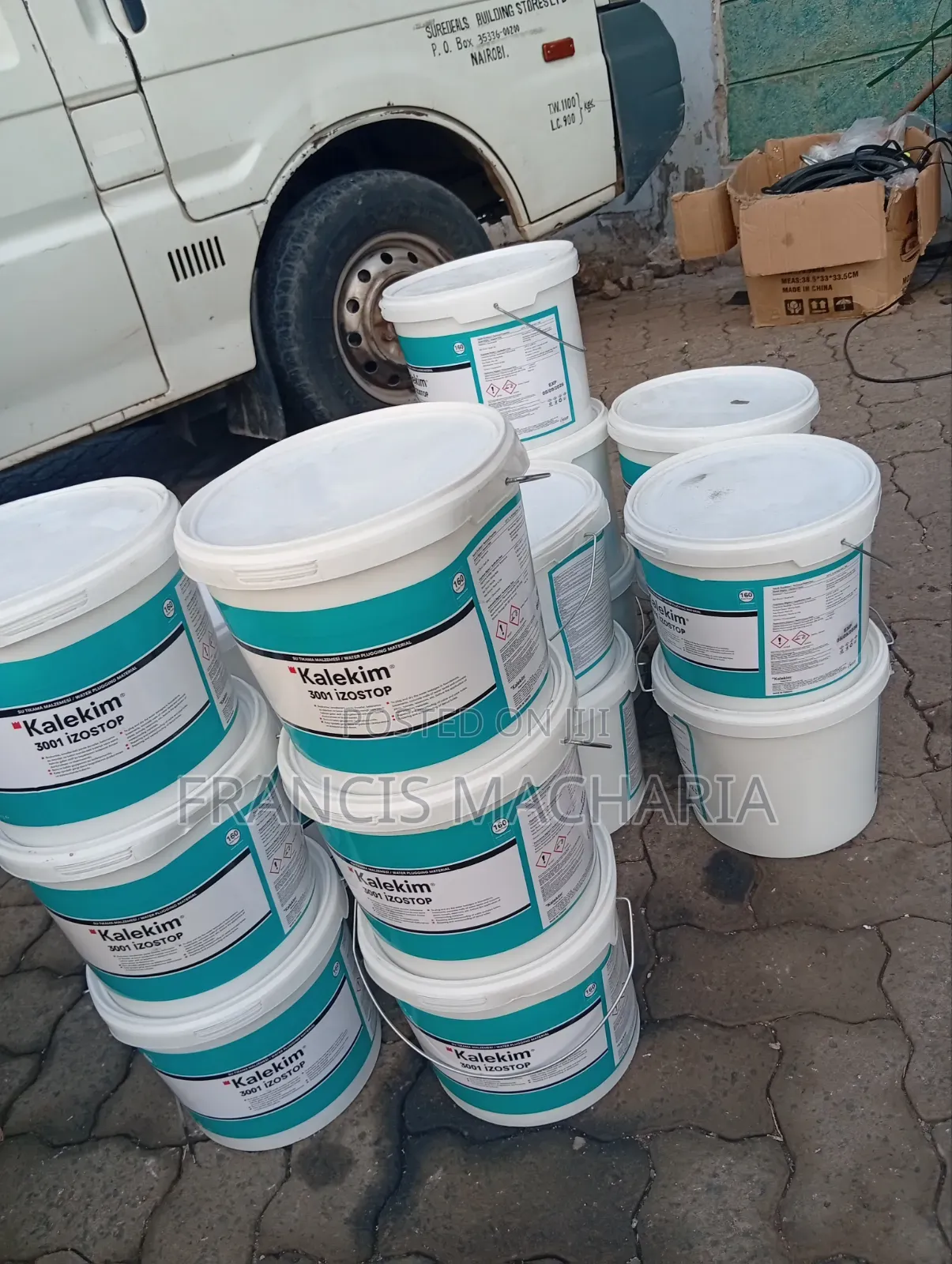 Waterproofing Kalekim 3001 Water Plug