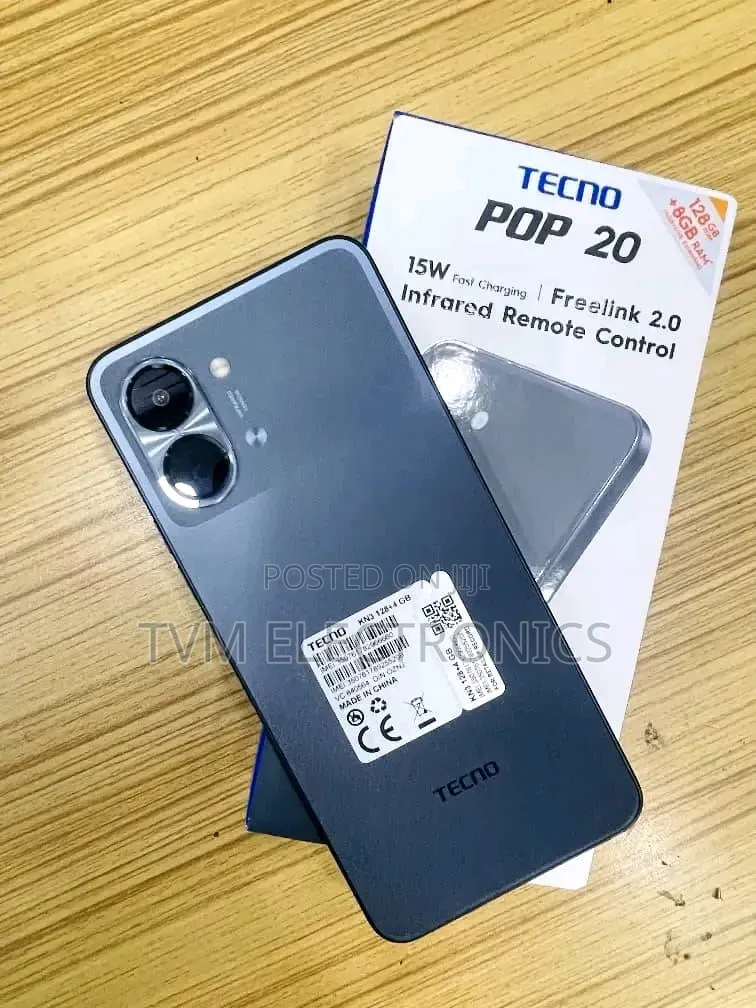 Tecno Pop 20 128 GB Black