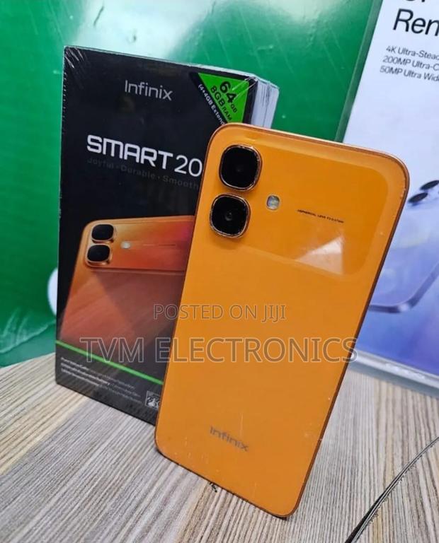 New Infinix Smart 20 64 GB Black - thumbnail 2