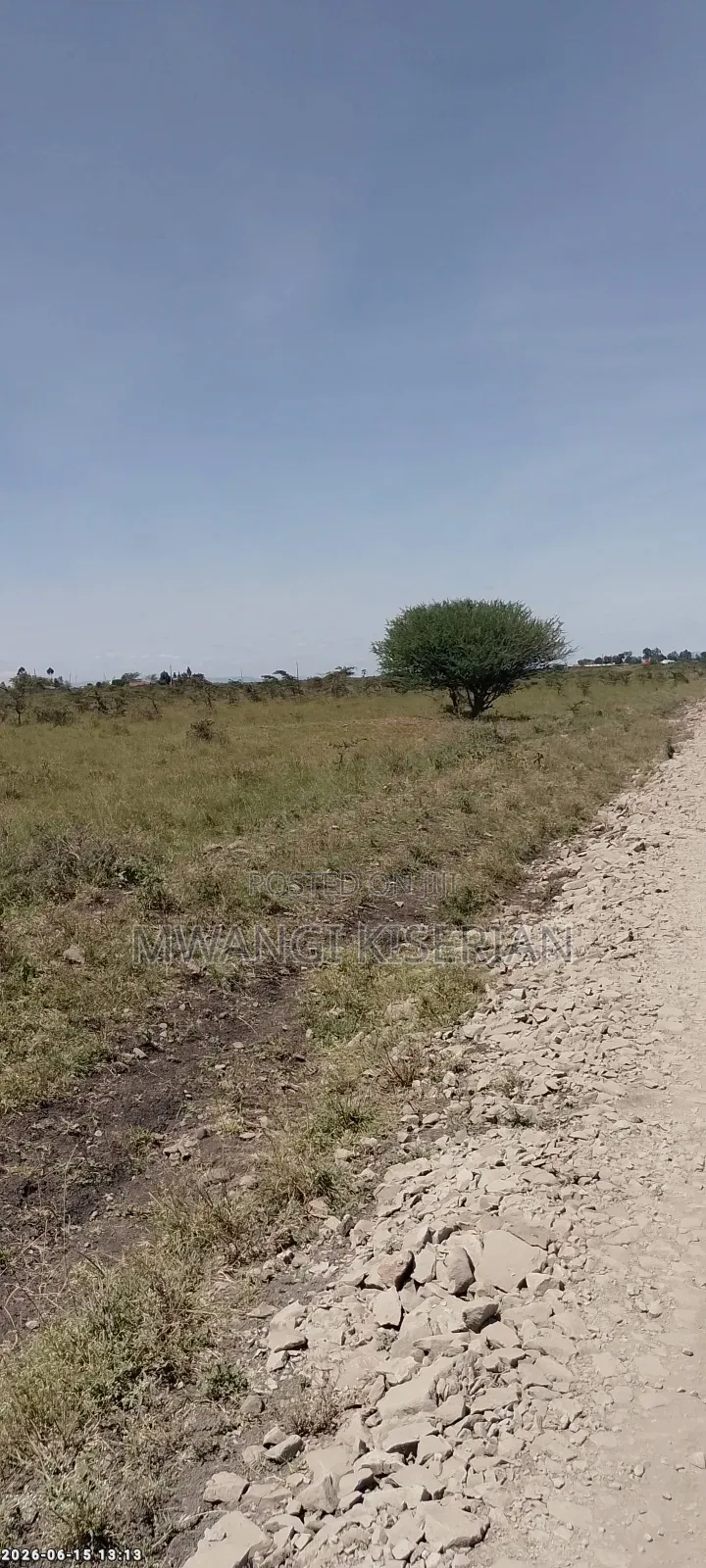 17acres of Land for Sale in Kiserian