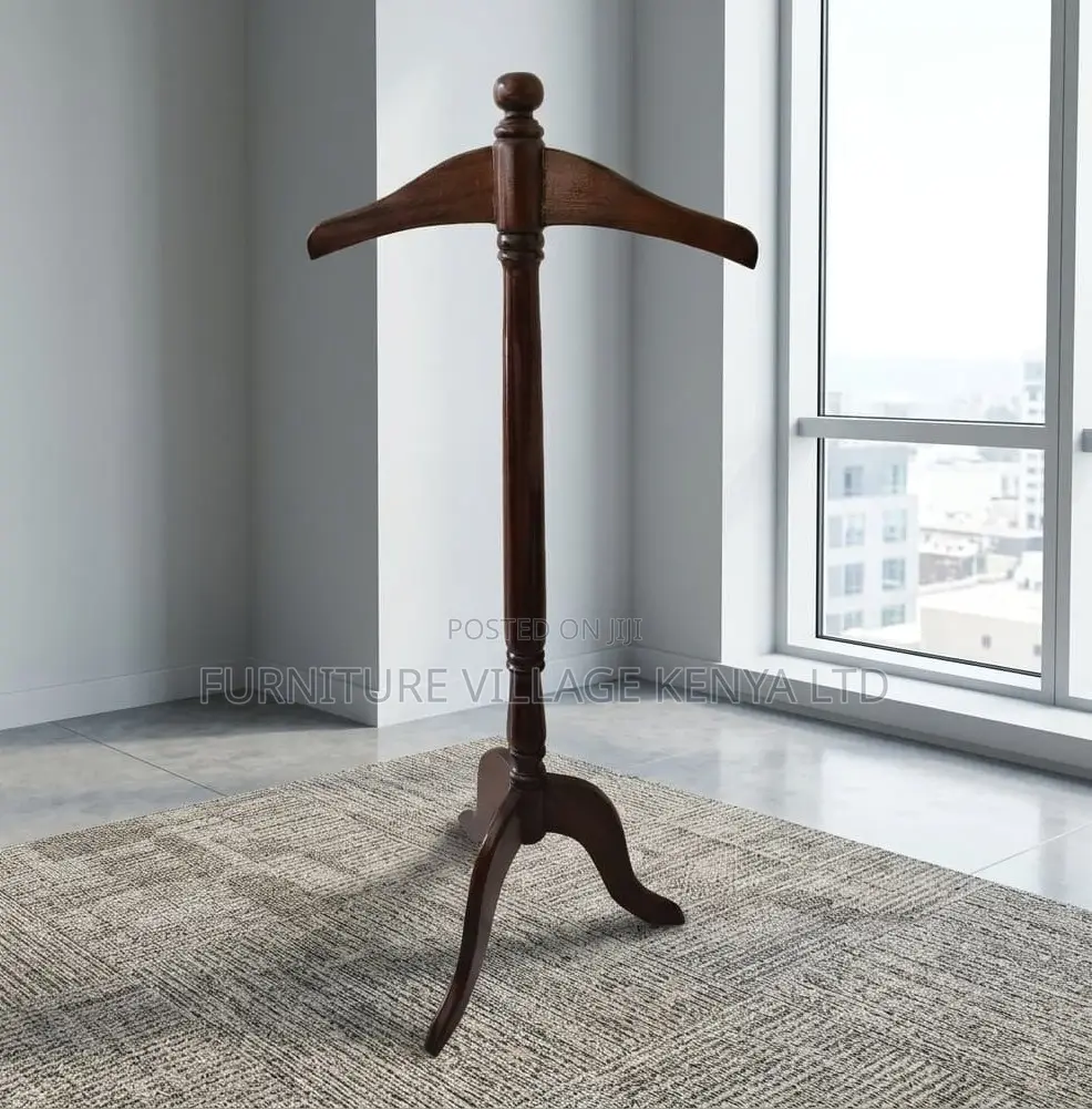 Executive Brown Office Coat Hanger