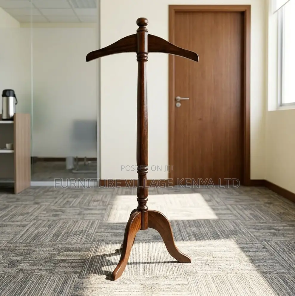 Executive Brown Office Coat Hanger