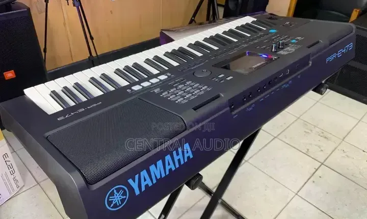 Brand New Yamaha PSR E473 61keys Touch Sensitive Plus Original Adapter