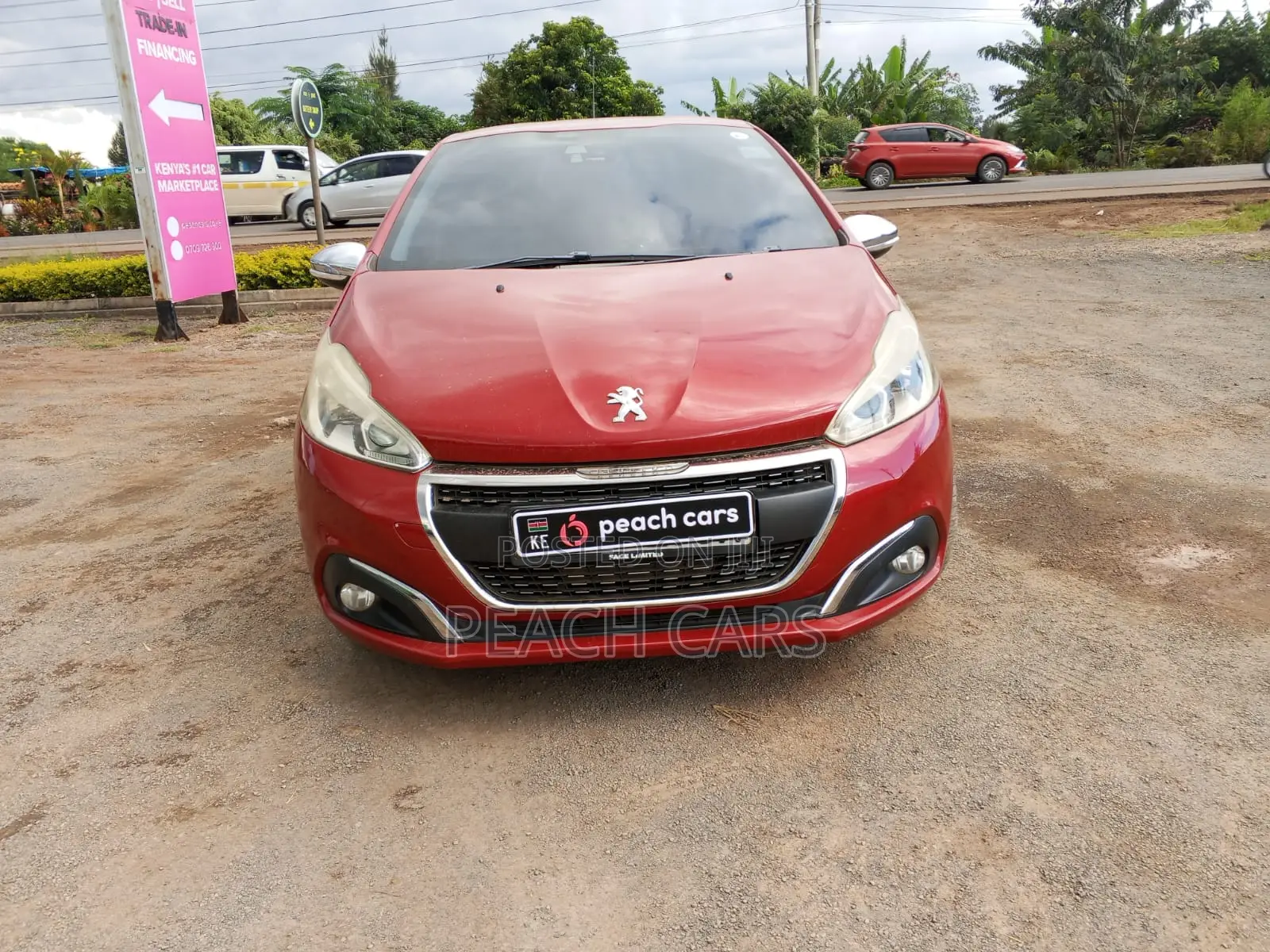 Peugeot 208 2016 Red