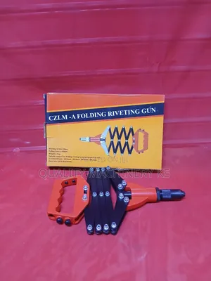 Lightweight Single Hand Folding Rivet Gun