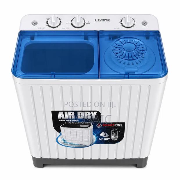 Smartpro 8kgs Twin Tub Washing Machine