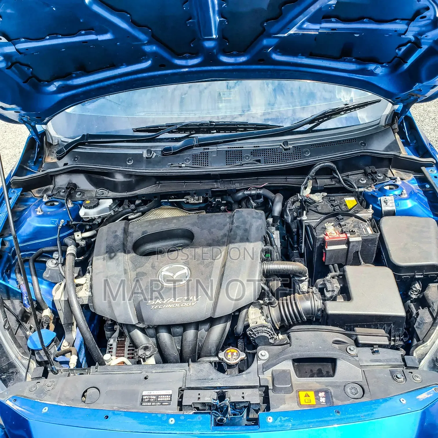 Mazda Demio 2017 Blue