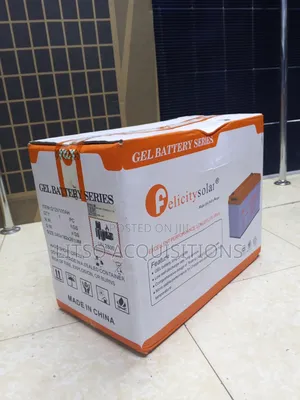 100ah Felicity Gel Battery (18 Months Warranty)
