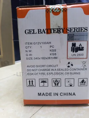 100ah Felicity Gel Battery (18 Months Warranty)