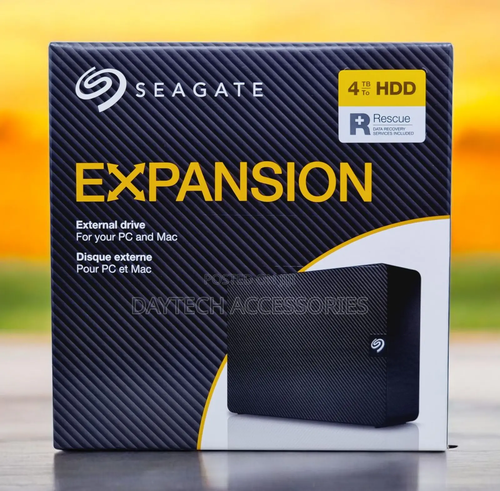 Seagate Expansion 4tb Portable External Hard Drive - Black