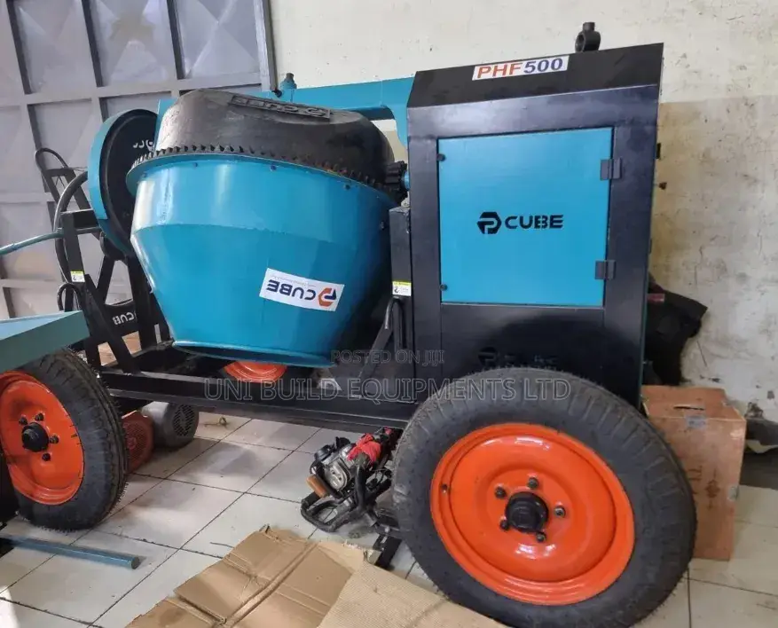 500 LRT Indian Blue Concrete Mixer Heavy Duty