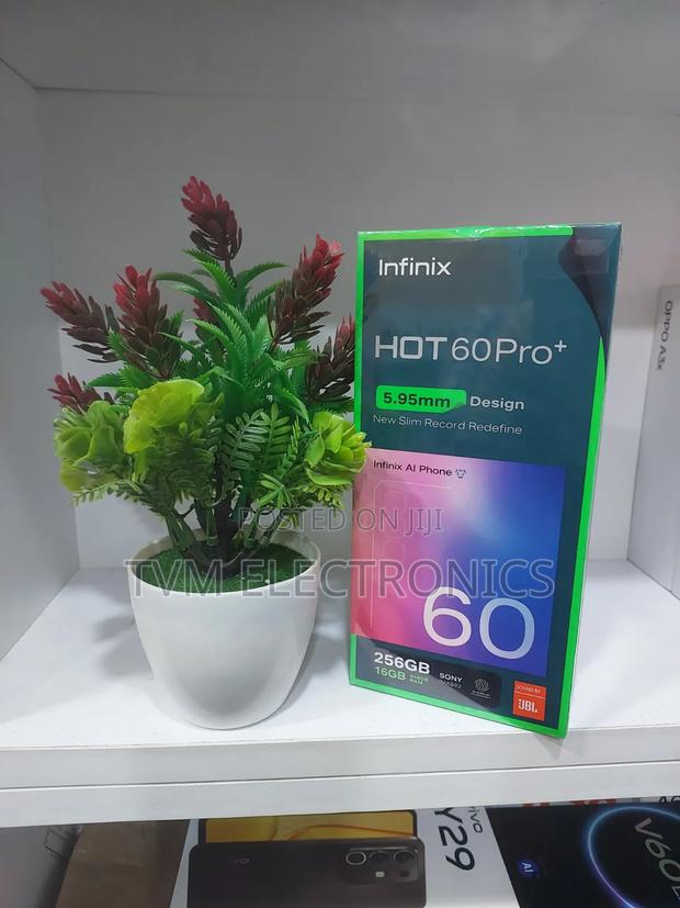 New Infinix Hot 60 Pro+ 256 GB Silver