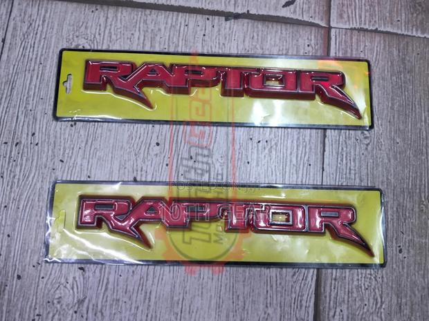 3d Sticker Raptor - main view