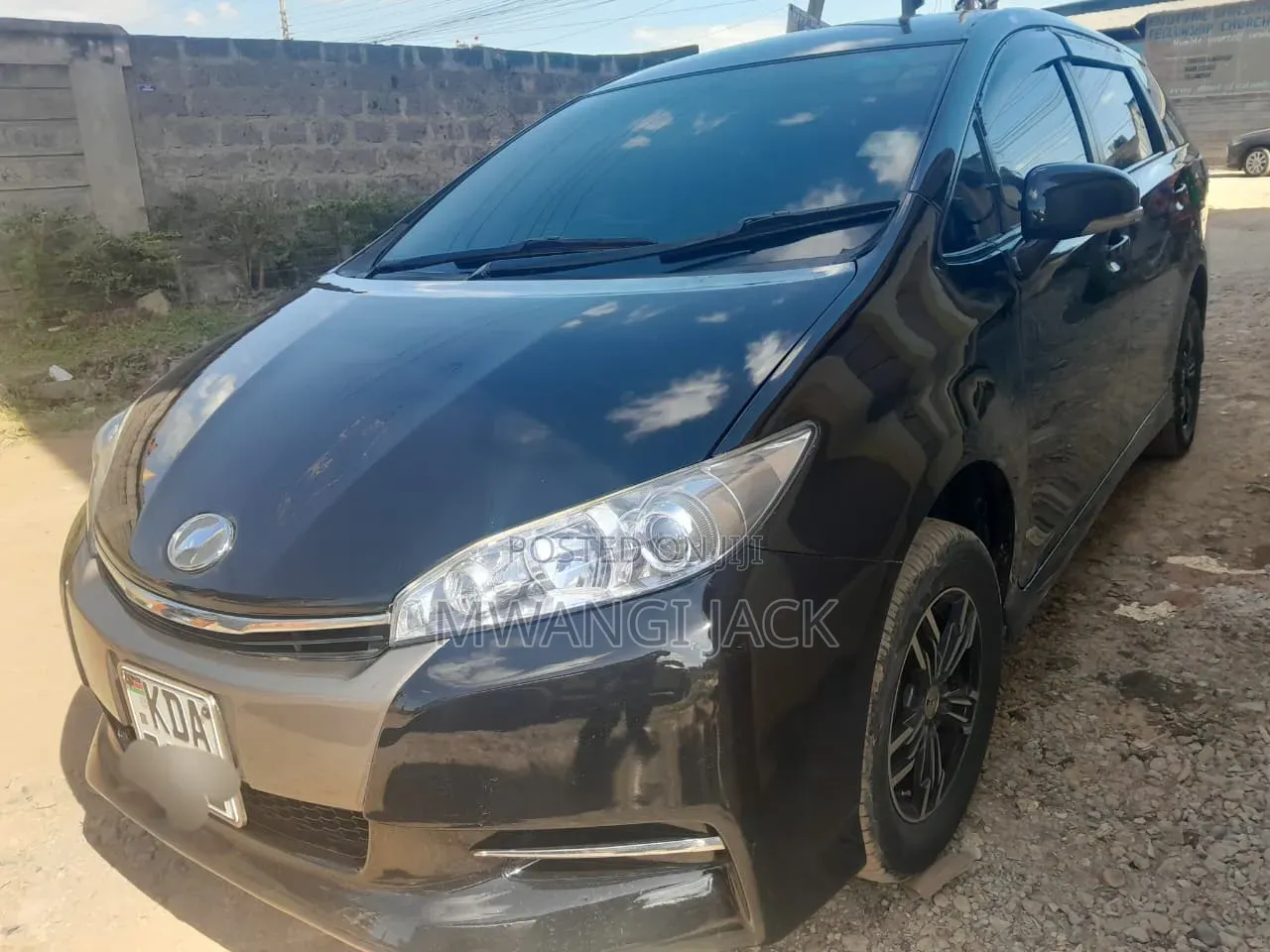 Toyota Wish 2012 Black