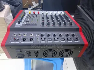 Max Pmx608du 6-Channel Powered Mixer With Bluetooth Mp3