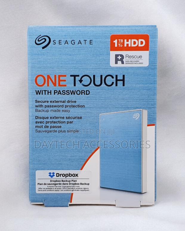 Seagate Portable 1tb One Touch External Hard Drive