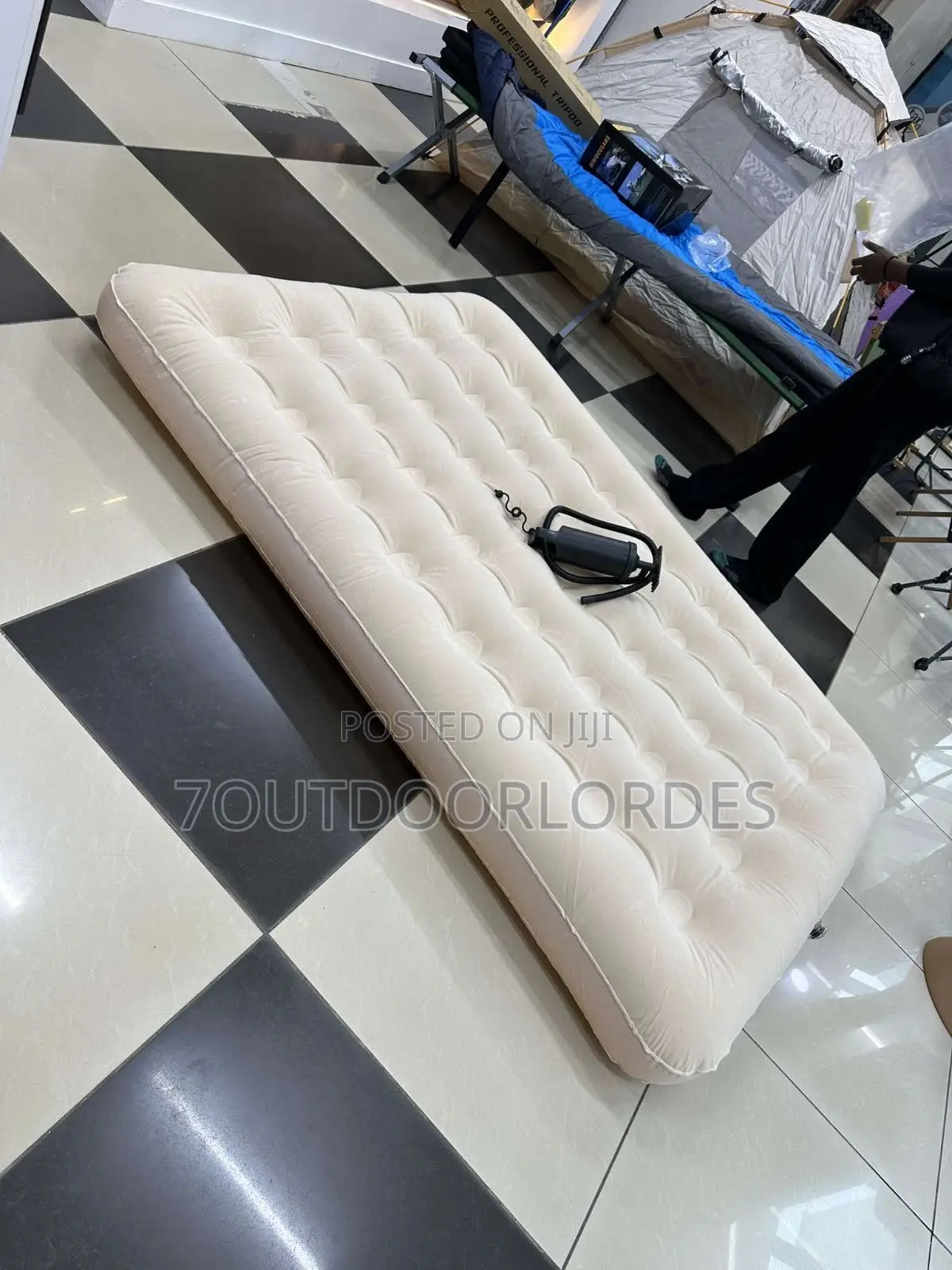 4x6 Inflatable Air Mattress With Manual Pump