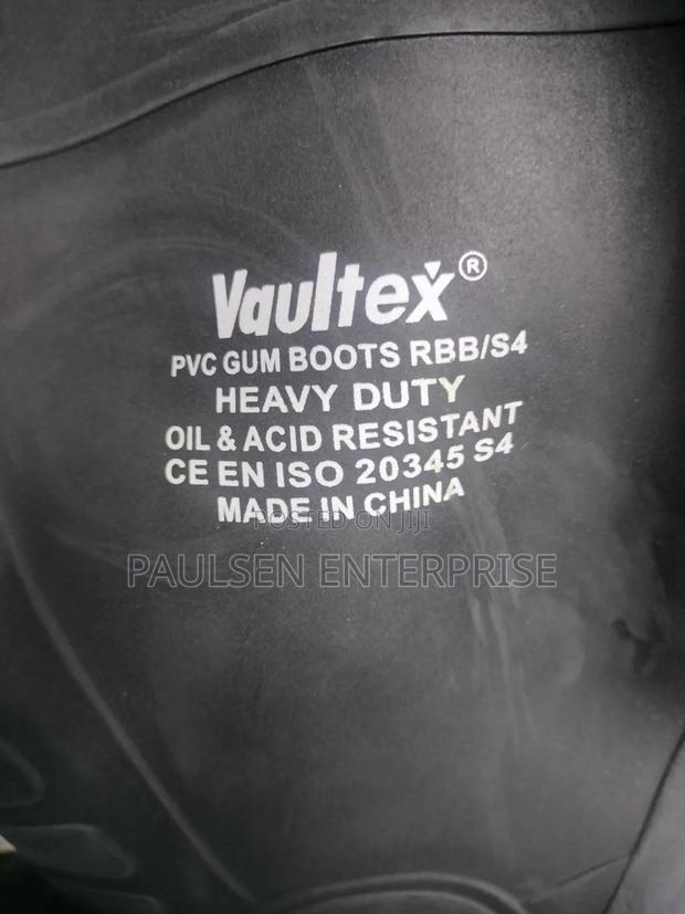 Construction Gumboots, Steel Toe