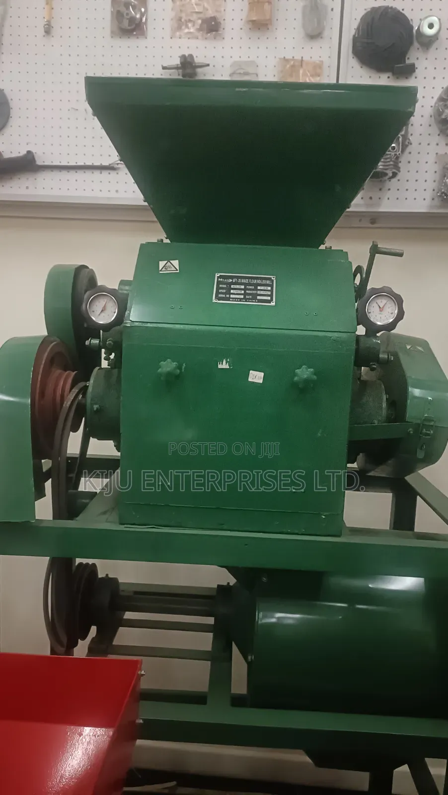 Milano 6fy-35 Roller Mill With Crusher – 15hp Total Power