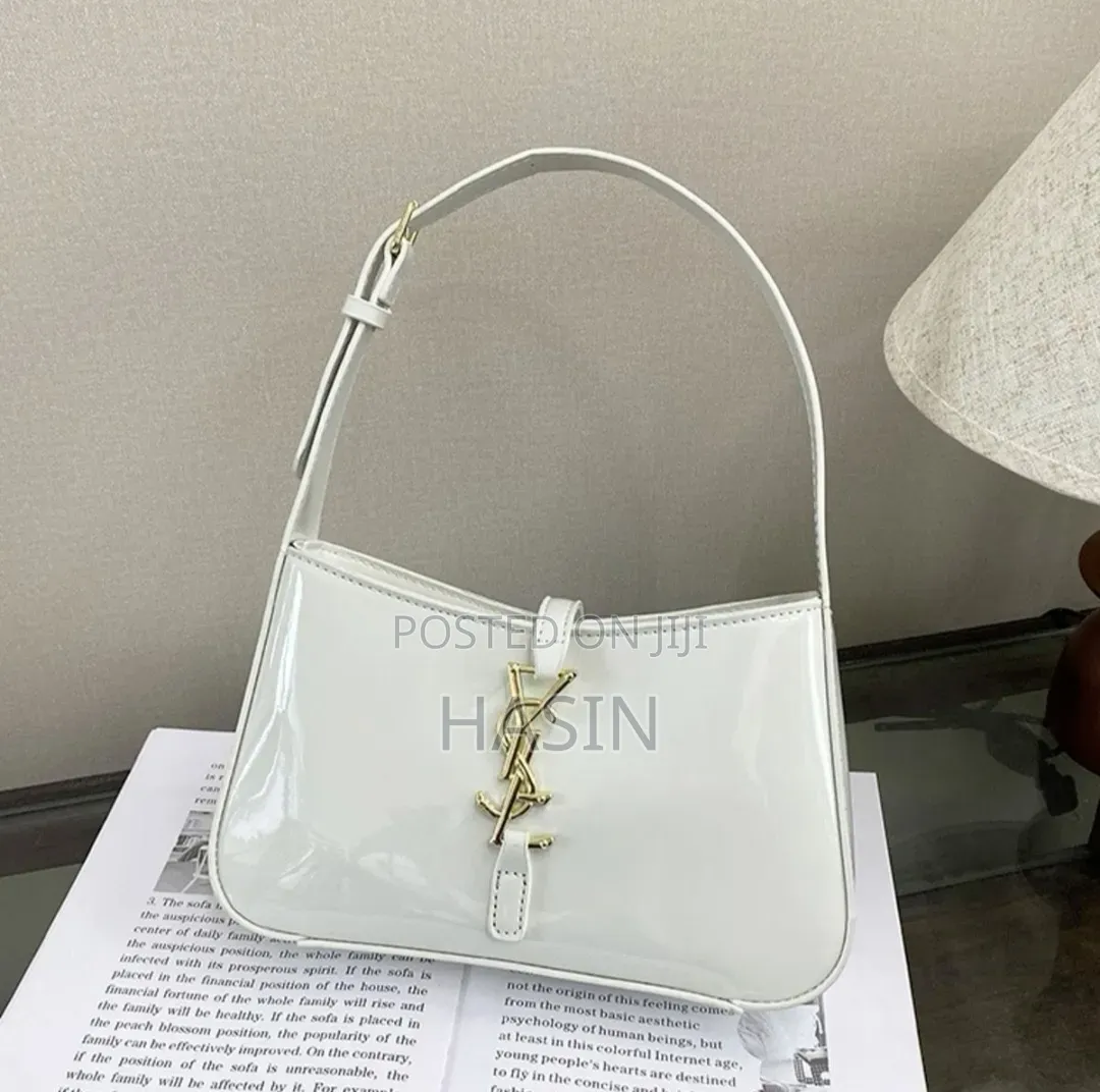  Glossy Ysl-Inspired Shoulder Bag – Elegant Chic