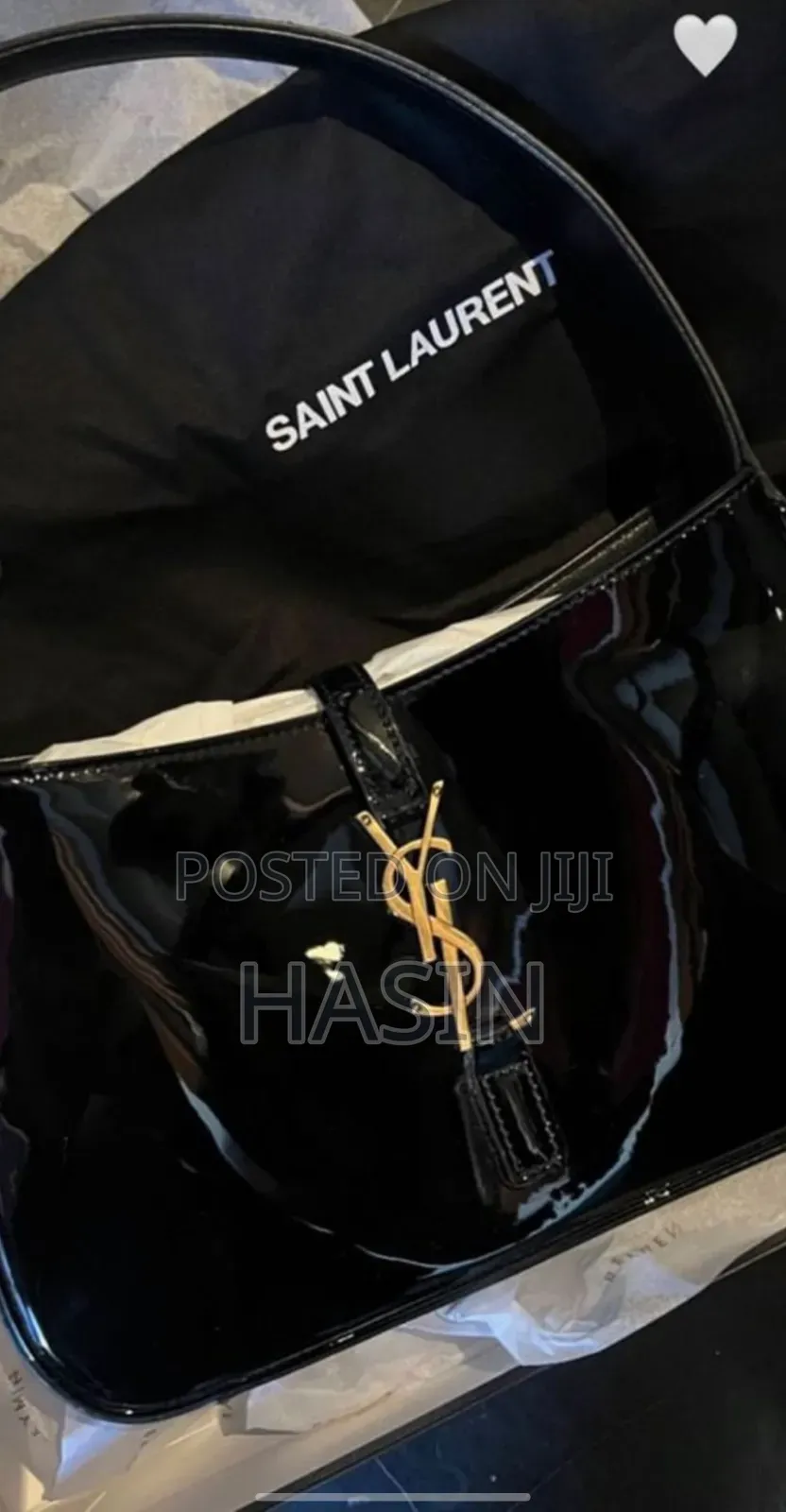  Glossy Ysl-Inspired Shoulder Bag – Elegant Chic