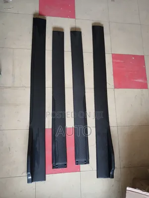 Universal Carbon Fiber Look Side Skirts – Sport Body Kit Extension