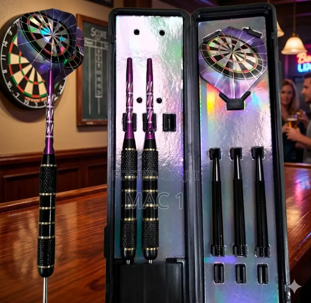 Professional Steel Tip Darts Set With Carrying Case – 3 PCS