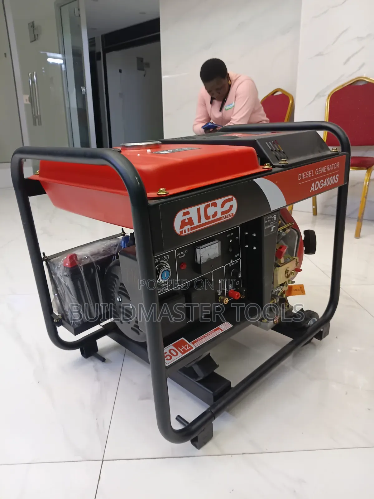 7.5kva Portable Aico Japan Adg4000s Diesel Generator