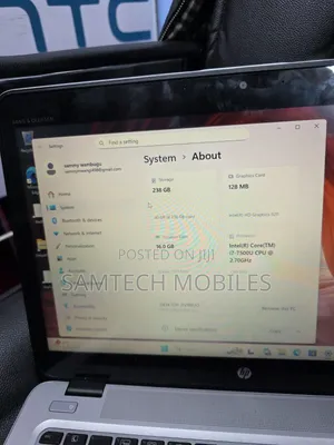 Laptop HP EliteBook 840 G4 16GB Intel Core i7 SSD 256GB