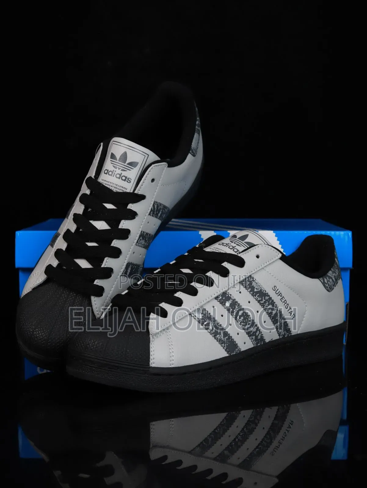 Adidas Superstar “ Grey Black “
High Quality 
Size 39-45