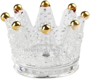 Gold Crown Premium Glass Ashtray