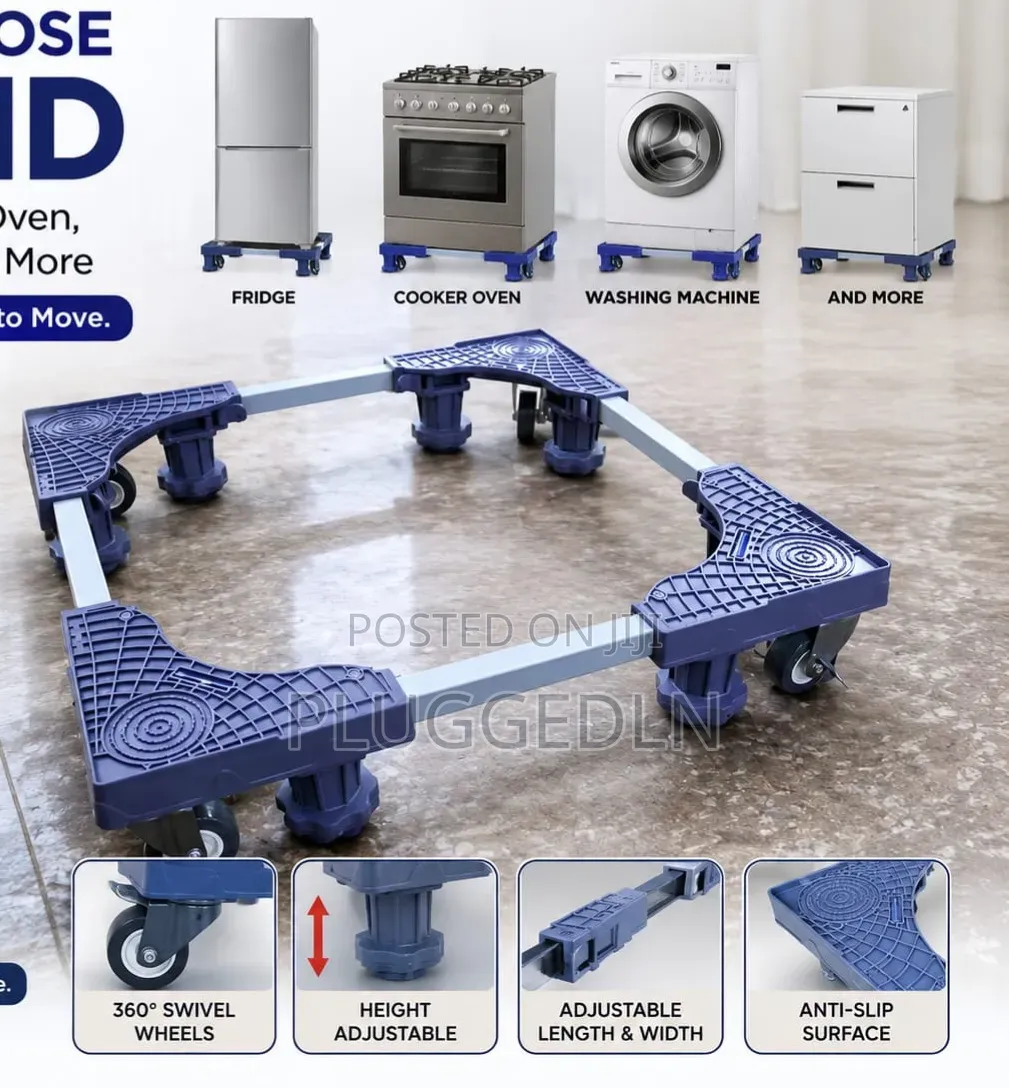 Heavy Duty Fridge Stand Mobile Base / Washing Machine Stand
