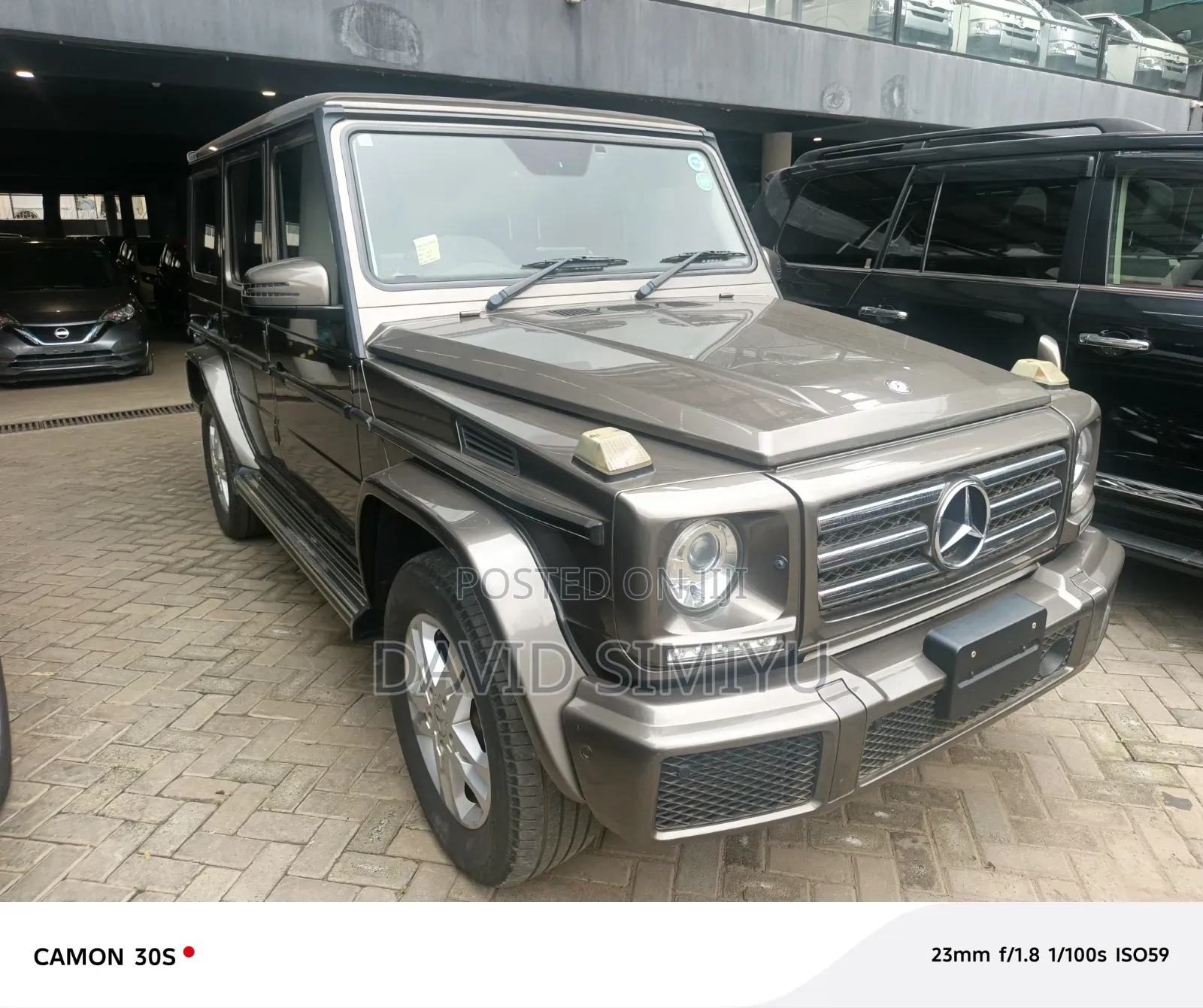 Mercedes-Benz G-Class 2017 Beige
