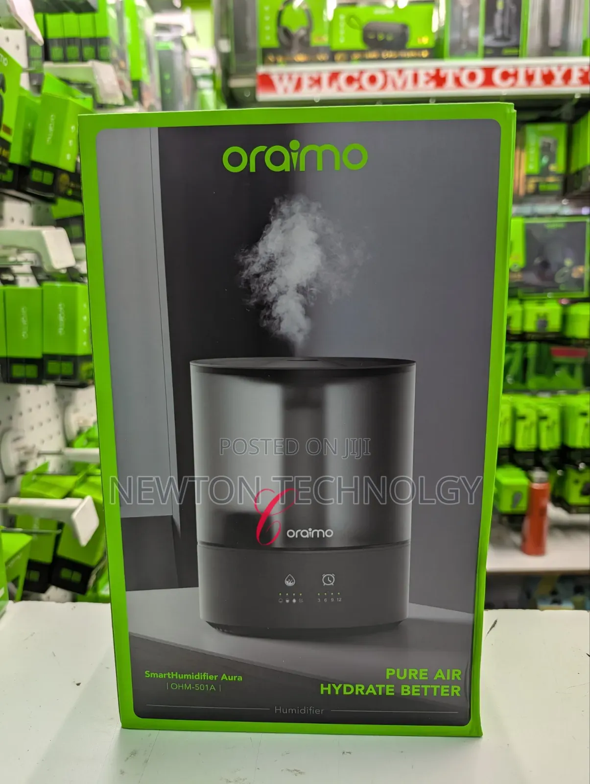 Oraimo Smart *Humidifier* *Aura* Ohm-501a 4l Pure Air Humidifier