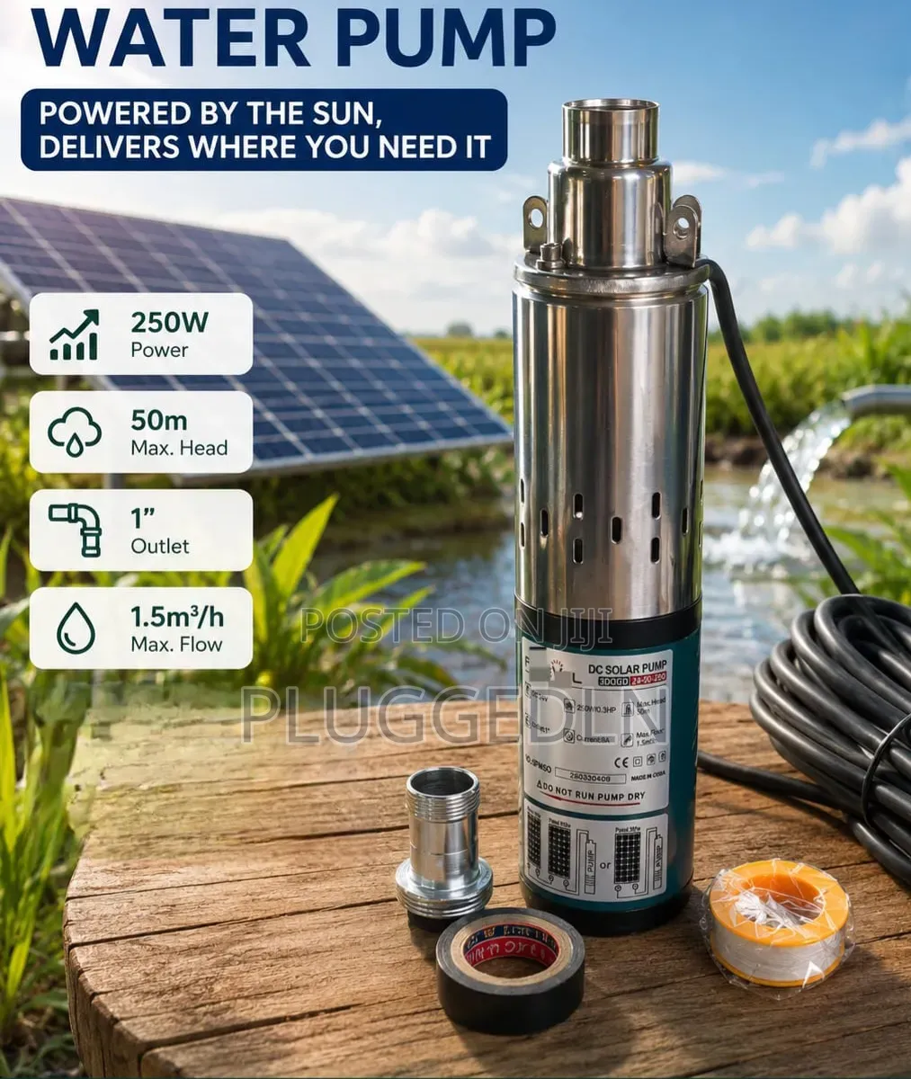Dc Water Submersible 250w 50m Pump.