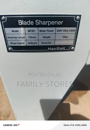 Heavy Duty Blade Sharpener for Woodworking Machines