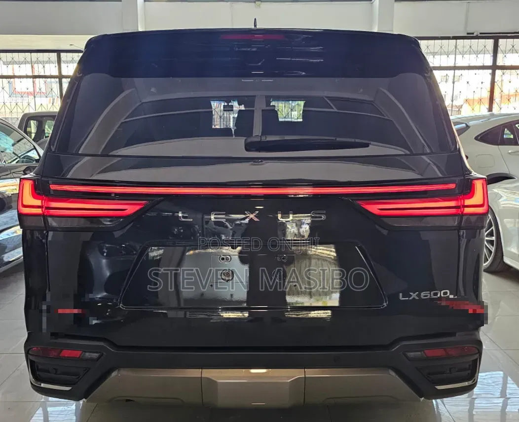 New Lexus LX 600 2024 Black