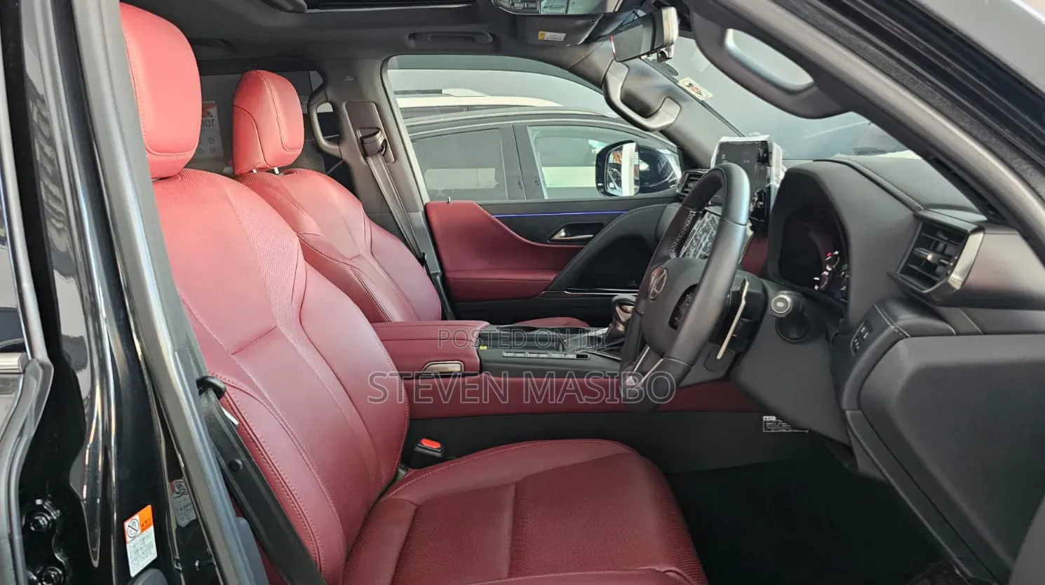 New Lexus LX 600 2024 Black