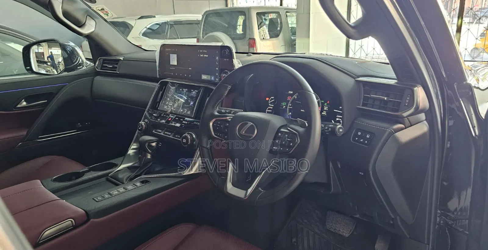 New Lexus LX 600 2024 Black