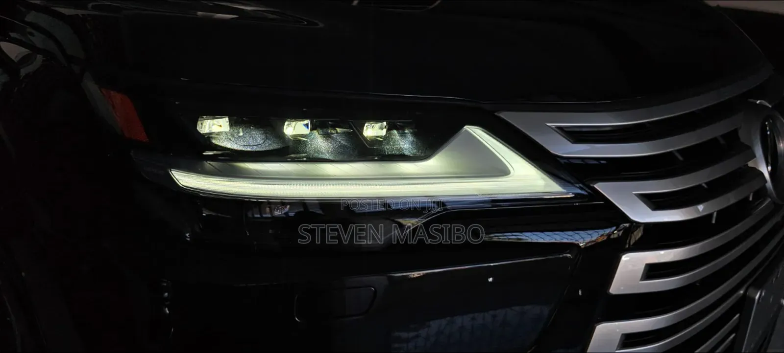 New Lexus LX 600 2024 Black