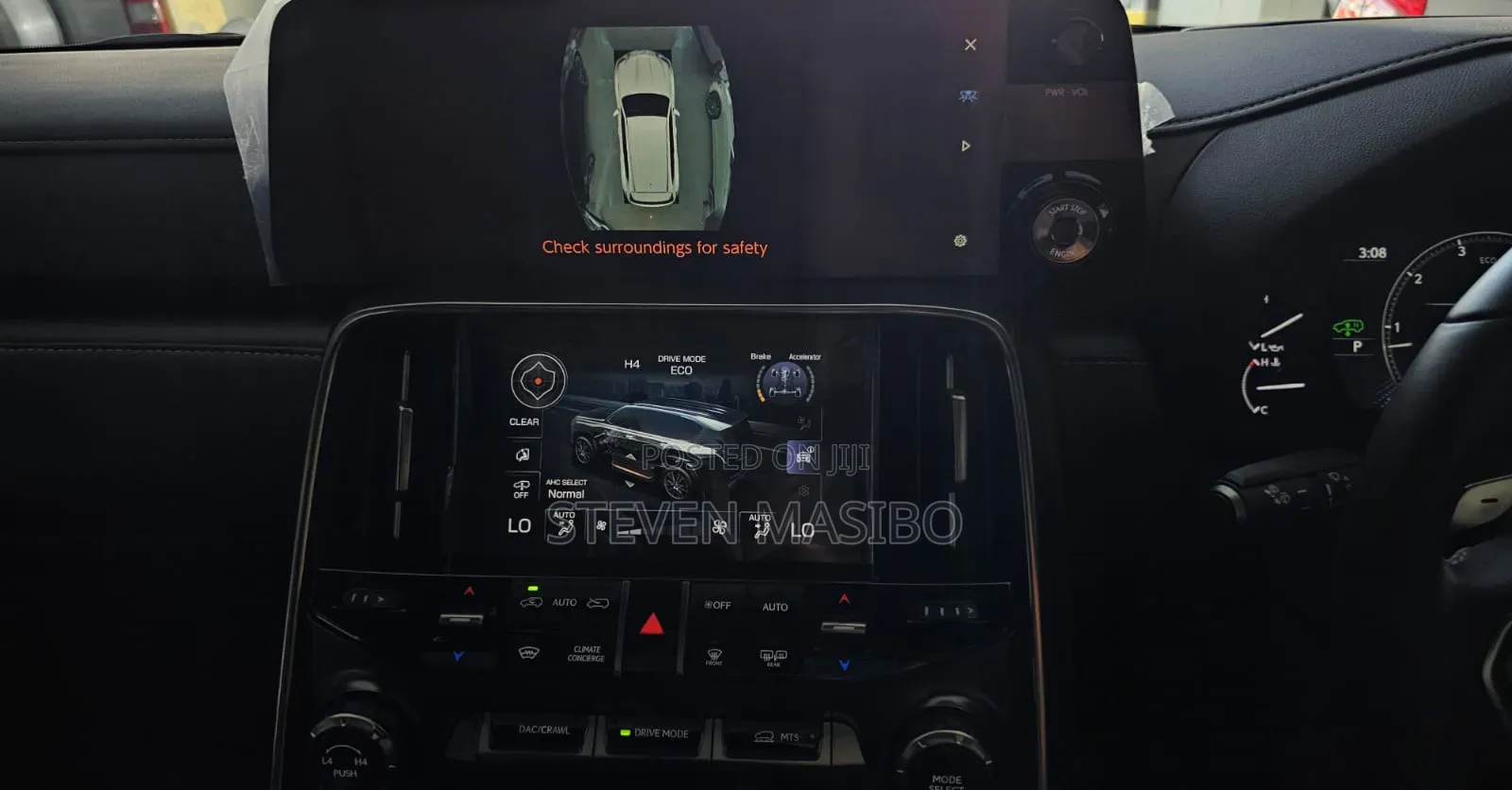 New Lexus LX 600 2024 Black