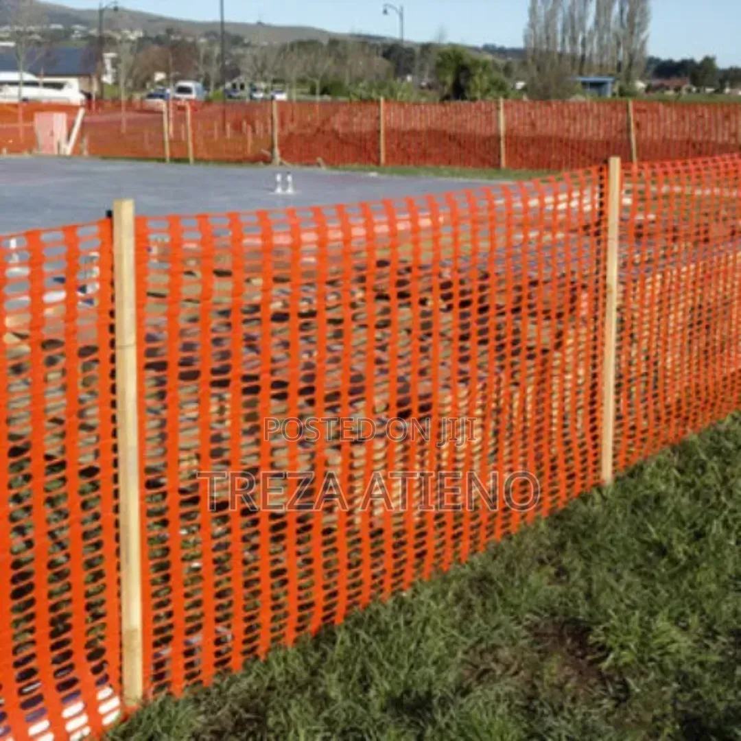 Heavy Duty Orange Construction Safety Net