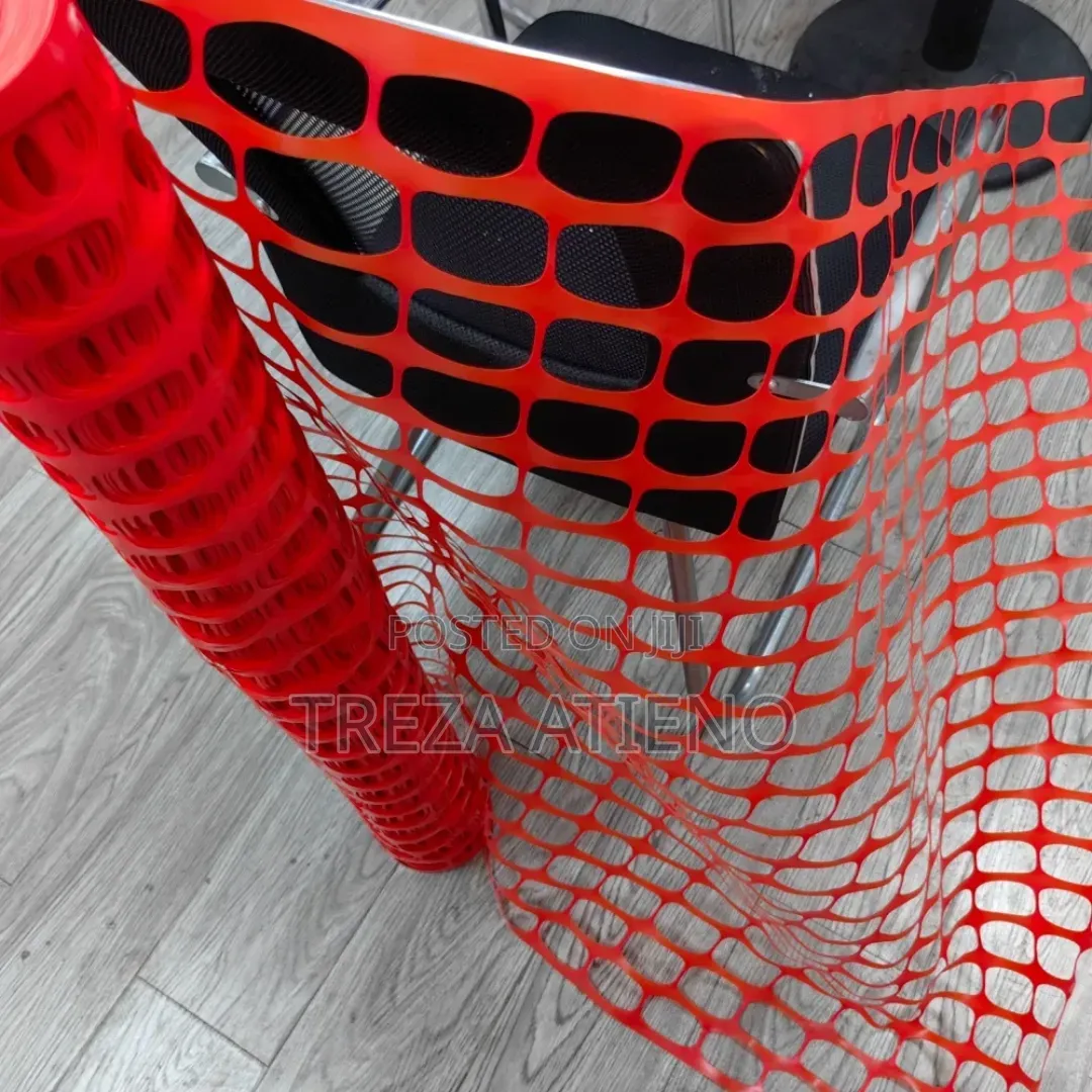 High Visibility Orange Safety Net