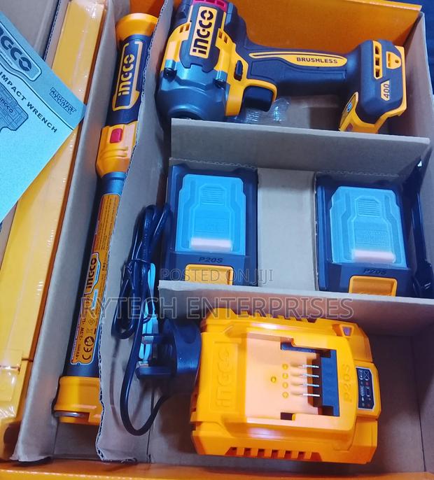 Ingco Cordless Impact Wrench (Brushless)