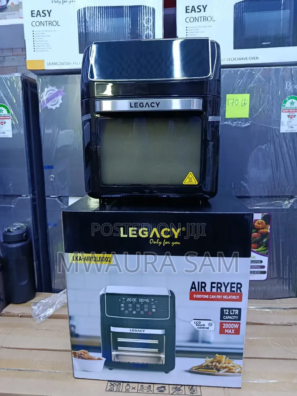 Legacy 12l Air Fryer – Touch Screen
