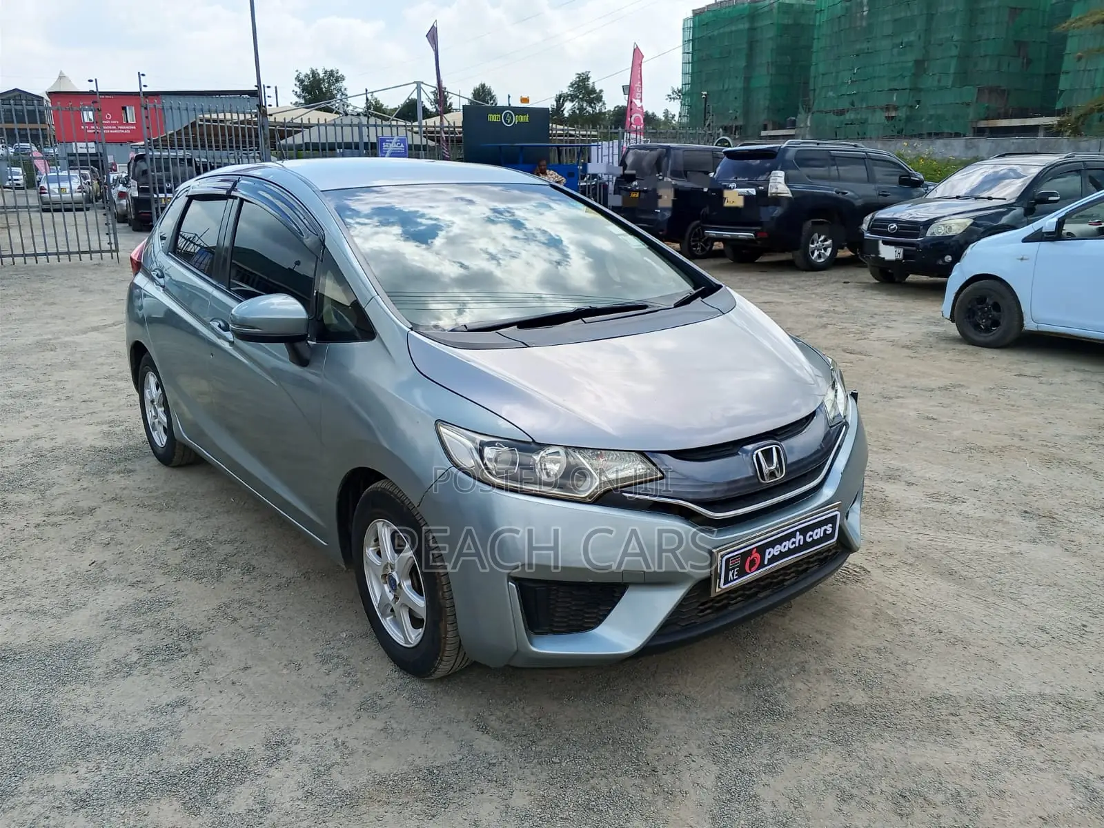 Honda Fit 2014 Silver