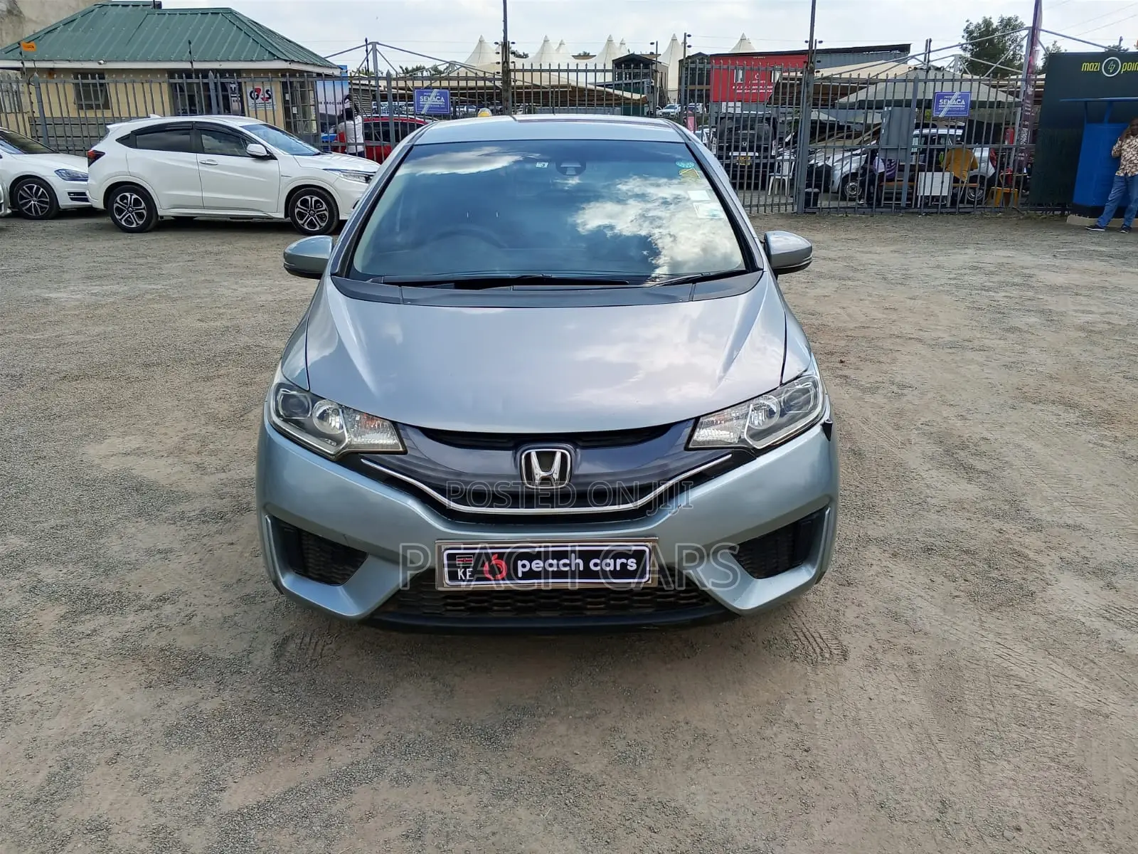 Honda Fit 2014 Silver