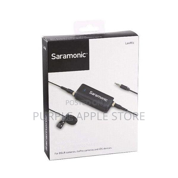 Saramonic Premium Lavalier Microphone With 2 Channel Audio Mixer